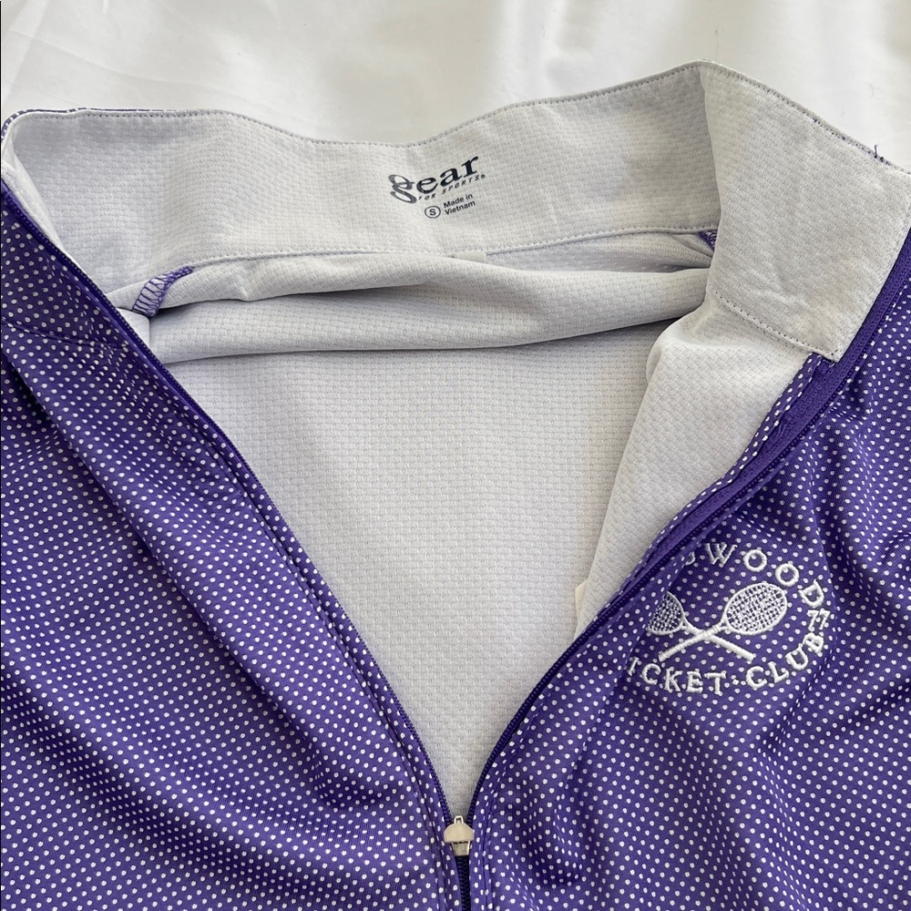 Purple Zip-Up Jacket - Picture 4 of 8